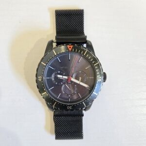 Michael Kors Black and Silver Men's Watch